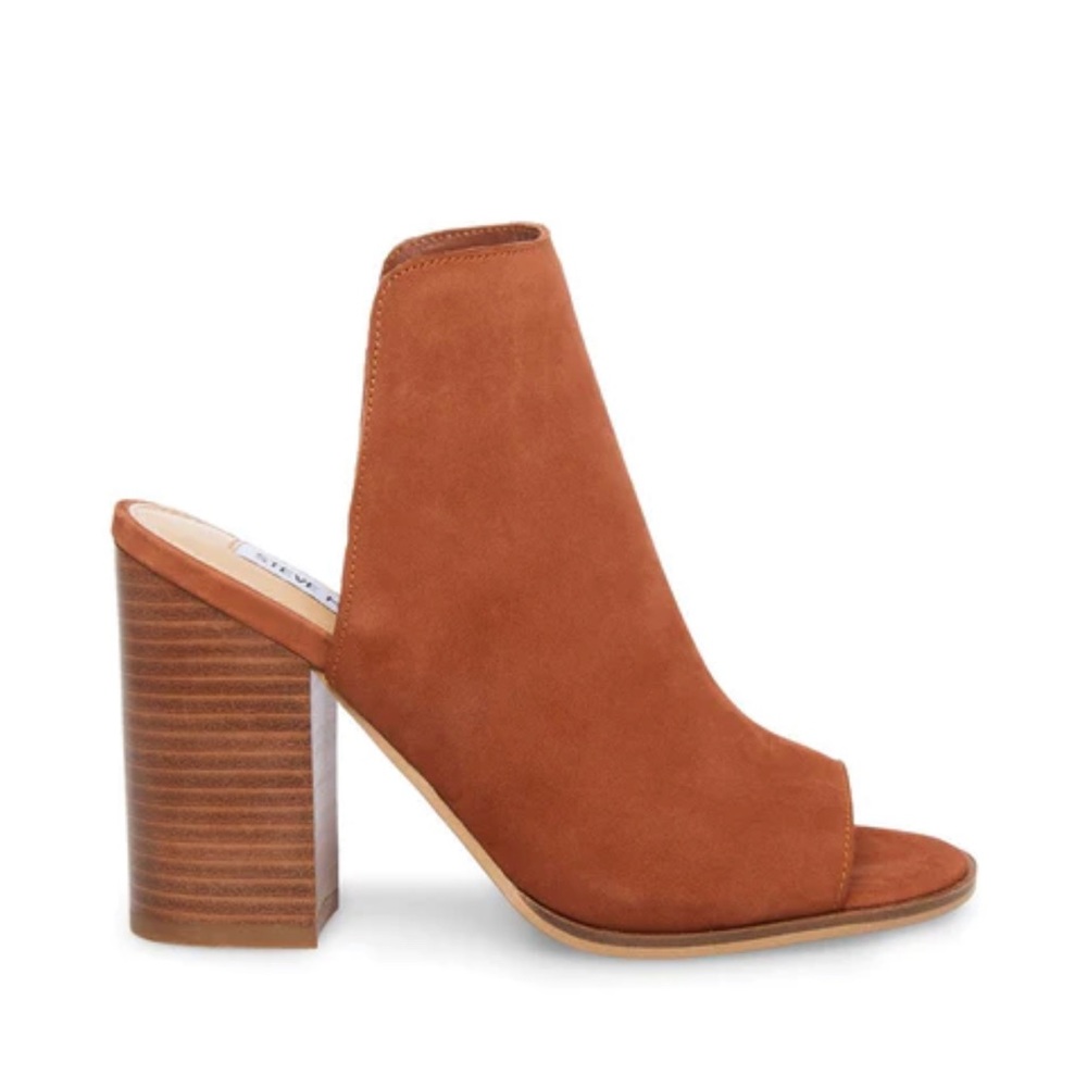 Steve Madden Tilt Cognac Nubuck mule Size 10